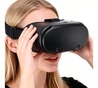 Cuffie VR per telefono, lenti 3D anti blu per proteggere gli occhi del telefono cellulare realtà virtuale VR occhiali 3D occhiali per realtà virtuale per telefono da 5 a 7 pollici