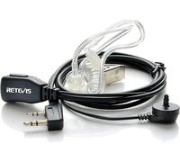 Cuffie Walkie Talkie 2 Pin Auricolare Con Tubo Acustico Trasparente Cuffia Heads