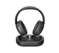Cuffie Wireless 2.4G per Guardare La TV con Base di Ricarica, Adatte Agli Anziani, Cuffie Senza Ritardo Audio.