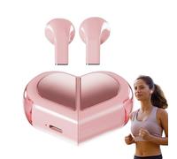 Cuffie wireless - ABS, auricolari con suono ad alta fedeltà | Cuffie leggere impermeabili e resistenti al sudore, mini auricolari per corsa, esercizio fisico in palestra, camminare