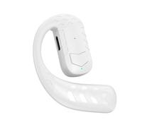 Cuffie wireless, auricolare singolo, auricolare wireless reattivo, batteria interattiva a lunga durata, cancellazione del rumore, nero, bianco, ideale per guida, riunioni digitali, esercizi, PC e