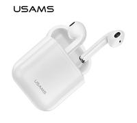 Cuffie wireless Bluetooth 5.0 TWS serie LU USAMS, colore bianco.