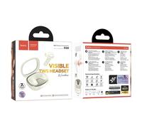 CUFFIE WIRELESS BLUETOOTH 5.3 HOCO. EQ6 CON MICROFONO BIANCO