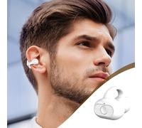 Cuffie wireless Bluetooth 5.3 non distruttive, auricolari wireless a lunga durata, cuffie aperte per uomo, donna e bambino - Nero