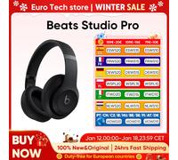 Cuffie Wireless Bluetooth Beats Studio Pro con cancellazione attiva del rumore, fino a 40 ore di tempo di ascolto, compatibili con Apple Android