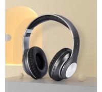Cuffie wireless Bluetooth Quinlirra, circumaurali, stereo Hi-Fi, pieghevoli, compatibili con cellulari e PC, morbide e leggere, un regalo perfetto