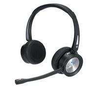 ProXtend Sonnet Duo - Cuffie ad archetto Micro-USB Bluetooth, base di ricarica, colore: Nero
