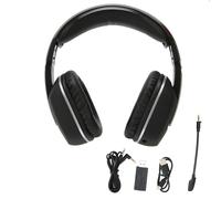 Cuffie wireless circumaurali per giochi e musica, bassa latenza, design ergonomico per il massimo comfort, suono ricco di bassi, suono