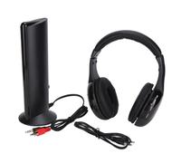Cuffie wireless comode e resistenti con microfono e FM, offrono comfort per tutto il giorno e utilizzo multiuso, suono chiaro, buono