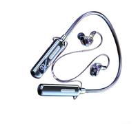 Cuffie wireless con archetto da collo 5.4 per fitness e jogging, con riduzione delle chiamate AI, lunghe per la durata della batteria, leggere, per ciclismo all'aperto, colore nero