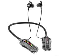 Cuffie wireless con archetto da collo, driver da 10 mm, bassi profondi | Chip BT 5.4, 20 ore di riproduzione, riduzione del rumore AI, chiamate chiare, musica tutto il giorno