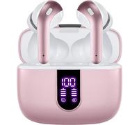 INF wireless con microfono e controllo touch Rosa AURICOLARI WIRELESS, rosa