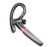 Cuffie wireless con microfono, uso singolo, modalità trasparenza, per la consapevolezza di guida e ciclismo, colore nero (AI)