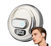 Cuffie Wireless Cuffie Con Lunga Autonomia Chiamate Chiare E Cancellazione | Auricolari Over Ear Sportivi Auricolare per Corsa, Ciclismo, Moto, Allenamento, Viaggio, Camionisti, , Aereo