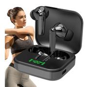 Cuffie Wireless: Cuffie Interne Con Cancellazione Del Rumore, Microfono Incorporato, Ottimizzazione Del Suono, Auricolare Senza Fili, Dispositivo Audio Portatile | Per Viaggi Fitness