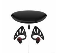 Cuffie wireless da elfo con luce LED, vera libertà wireless e custodia di ricarica portatile per musica e feste (blu)