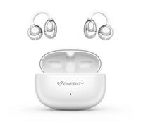 Cuffie wireless Energy Systems ChicPods - Bluetooth 5.4 - Autonomia di 23 ore - Tecnologia Open Sound - Microfono con riduzione del rumore - Assistente vocale integrato - Design ergonomico - Bianco