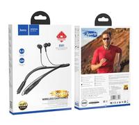 Cuffie wireless Auricolari bluetooth 5.0 sport corsa neri lunga autonomia ES51