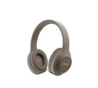 Guess, Auricolare senza fili Bluetooth 5.3 Classic con logo, Marrone