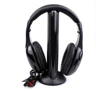 Cuffie wireless Hi-Fi EQWLJWE5in1 per PC, laptop, TV, radio, MP3, Bluetooth, in offerta speciale per le vacanze.
