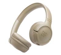 JBL Tune 530 BT - Cuffie wireless on-ear con suono JBL Pure Bass, Bluetooth 6.0, design pieghevole e durata della batteria di 76 ore, Google Fast Pair/Microsoft Swift Pair, mousse moka
