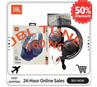 Cuffie wireless JBL Tune 760NC con microfono da gioco con cancellazione attiva del rumore Auricolare Bluetooth - JBLT760NC