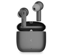 Cuffie wireless Ksix Meteor con custodia in metallo Touch Control Grigio