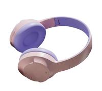 Cuffie wireless over-ear, suono stereo ad alta fedeltà, design imbottito over-ear, archetto leggero regolabile, lunga durata della batteria, per casa, viaggi, ufficio, palestra, allenamento