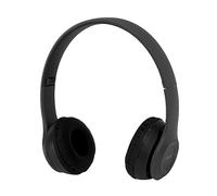 Cuffie Wireless, P47 BT Cuffie Bluetooth Riduzione del Rumore Cuffie Wireless Pieghevoli per Gli Amanti della Musica Sportiva Donna Uomo (Nero)
