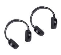 Cuffie Wireless per Auto IR, Cuscinetti Auricolari Morbidi Ad Alta Efficienza Energetica per L'intrattenimento dei Bambini nel Veicolo, Confezione da 2