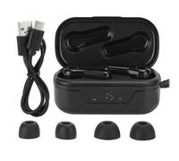 Cuffie wireless per una durata della batteria ultra lunga, display LED di alimentazione in tempo reale, qualità del suono stereo Hi-Fi con
