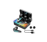 Cuffie wireless portatili e pratiche, posizionamento del suono, luce fredda, portatili