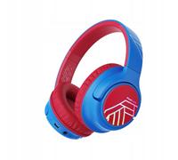 POWERLOCUS Bobo CUFFIE BLUETOOTH, Blu, Rosso