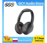 QCY H3 Lite ANC Cuffie senza fili Auricolari Bluetooth 5.3 Cuffie HIFI Driver da 40 mm Cuffie pieghevoli sopra l'orecchio 60H