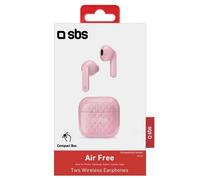 Cuffie wireless SBS Air Free TWS Rosa