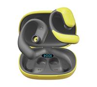 Cuffie wireless sopra l'orecchio - Auricolari wireless Open Ego True, auricolari blu leggeri | Auricolari wireless per sport a conduzione con blocco del suono con ganci per l'orecchio, auricolari con