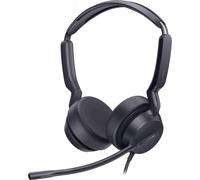 Cuffie Yealink UH 42 cablate USB-C On Ear per ufficio, microfono e controllo volume nero