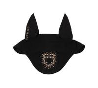 Cuffietta in morbido cotone con orecchie elasticizzate e logo in strass Stone Ed