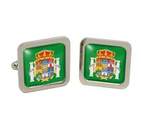 Cufflinks A Scatto In Scatola Di Cromo Di Cádiz (Spagna)