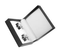 Cufflinks da Polso a Forma di Fotocamera in Rame, 1 Paio | Scatola Regalo per Camicie e Polsini, Finitura Lucida e Superficie Liscia, Stile Classico