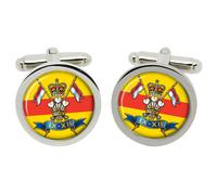 Cufflinks Dei 9Th/12Th Royal Lancers Dell'Esercito Britannico In Scatola