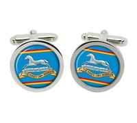 Cufflinks Del 3° Reggimento Hussars, Esercito Britannico In Scatola