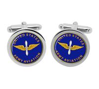 Cufflinks Del Ramo Aviazione Dell'Esercito Degli Stati Uniti In Scatola