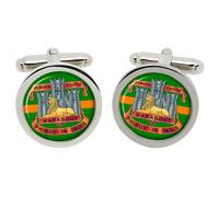 Cufflinks Devonshire E Dorset Light Infantry, Esercito Britannico In Scatola