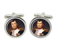 Cufflinks Di Napoleone Bonaparte 1812 In Scatola Di Cromo