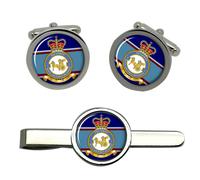 Cufflinks E Set Di Clip Per Cravatta Del 1° Squadrone Del RAF Regiment