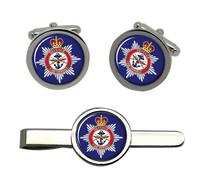 Cufflinks E Set Di Clip Per Cravatta Del Servizio Antincendio