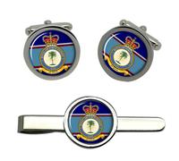 Cufflinks E Set Di Clip Per Cravatta RAF Station Gan