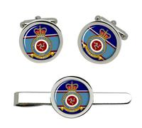 Cufflinks E Set Di Clip Per Cravatta RAF Station Jurby
