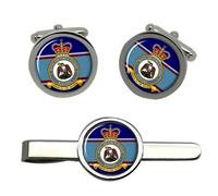 Cufflinks E Set Di Clip Per Cravatta RAF Station Kinloss